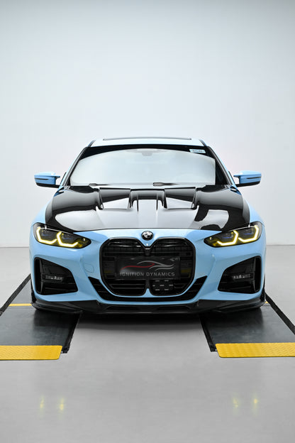 N Style Prepreg Dry Carbon Fiber Hood for G22 / G23 / G26 BMW 4 Series