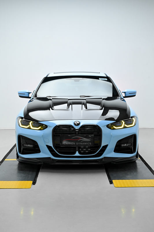 N Style Prepreg Dry Carbon Fiber Hood for G22 / G23 / G26 BMW 4 Series