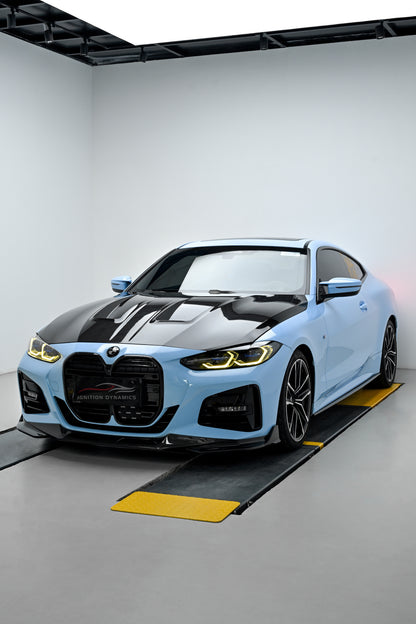 N Style Prepreg Dry Carbon Fiber Hood for G22 / G23 / G26 BMW 4 Series