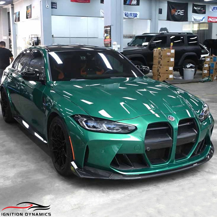 V Style Prepreg Carbon Fiber Front Grille for G80 / G82 / G83 BMW M3 & M4