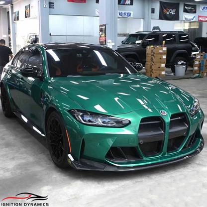 V Style Prepreg Carbon Fiber Front Grille for G80 / G82 / G83 BMW M3 & M4