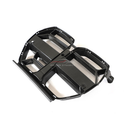 CSL Style Prepreg Carbon Fiber Grille for G80 / G82 / G83 BMW M3 M4