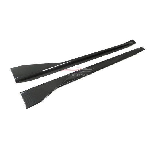 MP Style Prepreg Carbon Fiber Side Skirts for G80 / G82 / G83 BMW M3 M4