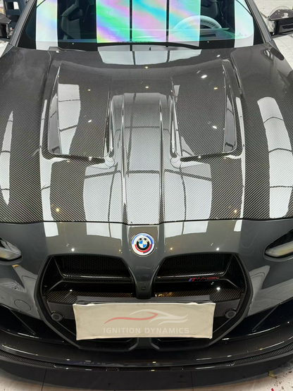 N Style Prepreg Carbon Fiber Hood - BMW G80 M3 / G82 G83 M4