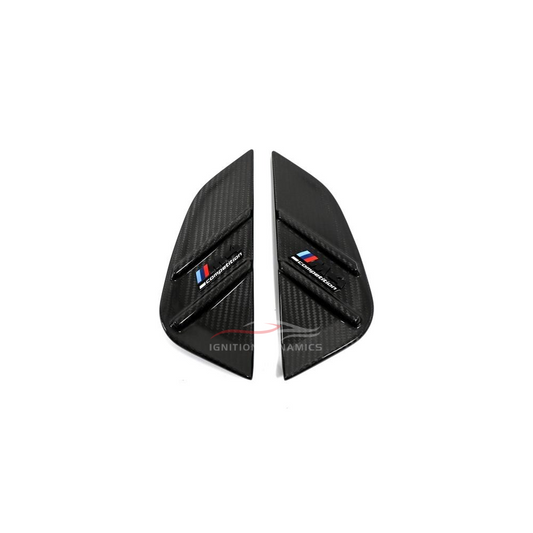 Prepreg Carbon Fiber Side Vent Trim for G80 / G82 / G83 BMW M3 M4