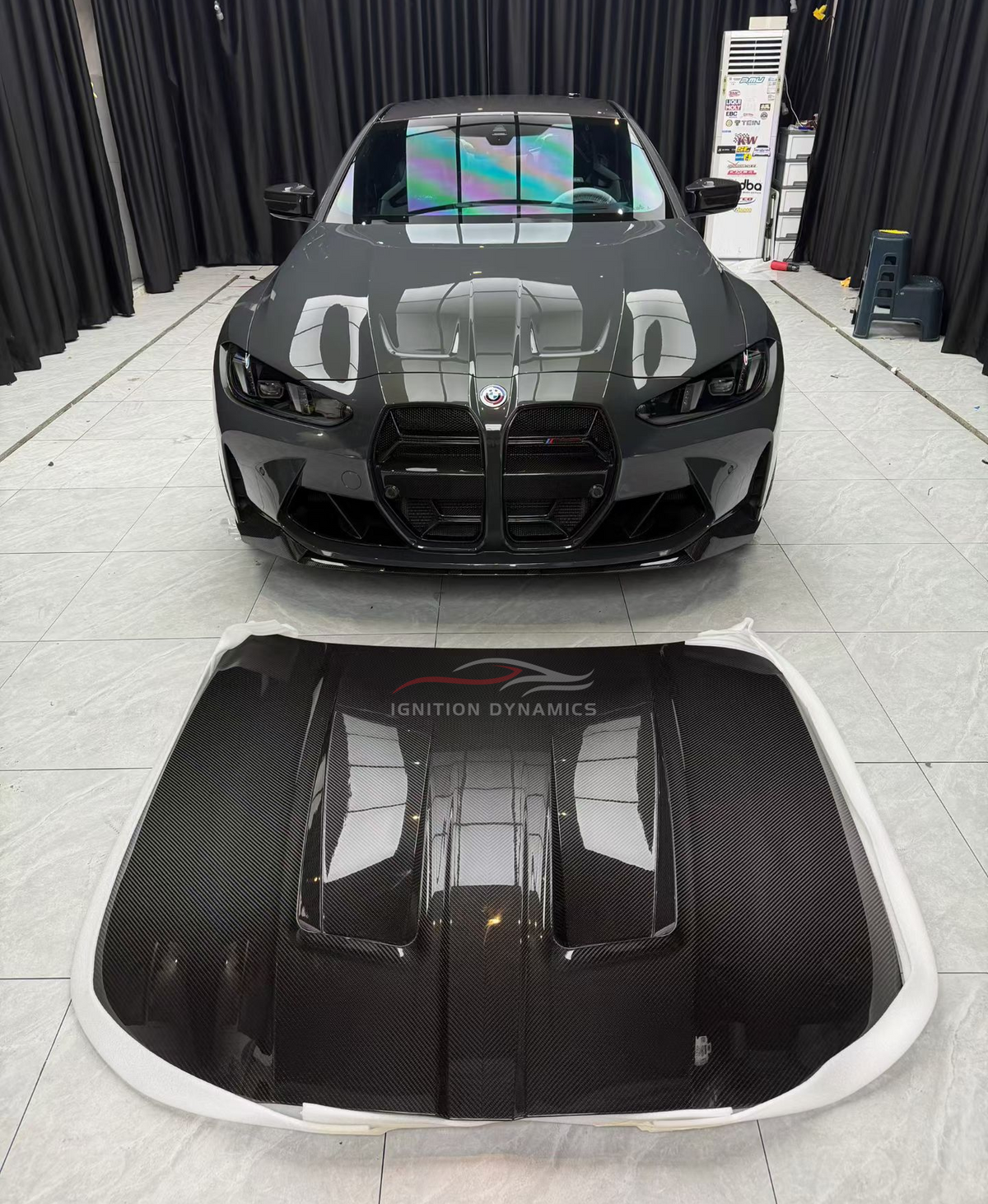 N Style Prepreg Carbon Fiber Hood - BMW G80 M3 / G82 G83 M4