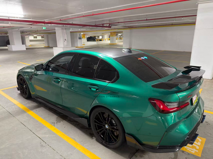 MP Style Prepreg Dry Carbon Fiber Wing Spoiler For G20 / G28 / G80 / G82 BMW 3 / 4 Series