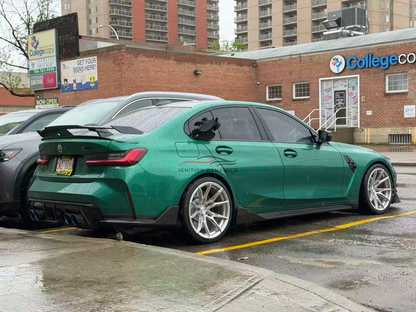 MP Style Prepreg Dry Carbon Fiber Wing Spoiler For G20 / G28 / G80 / G82 BMW 3 / 4 Series