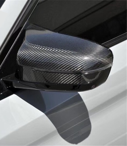 M Style Carbon Fiber Mirror Caps for F90 BMW M5