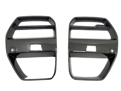 V Style Prepreg Carbon Fiber Front Grille for G80 / G82 / G83 BMW M3 & M4
