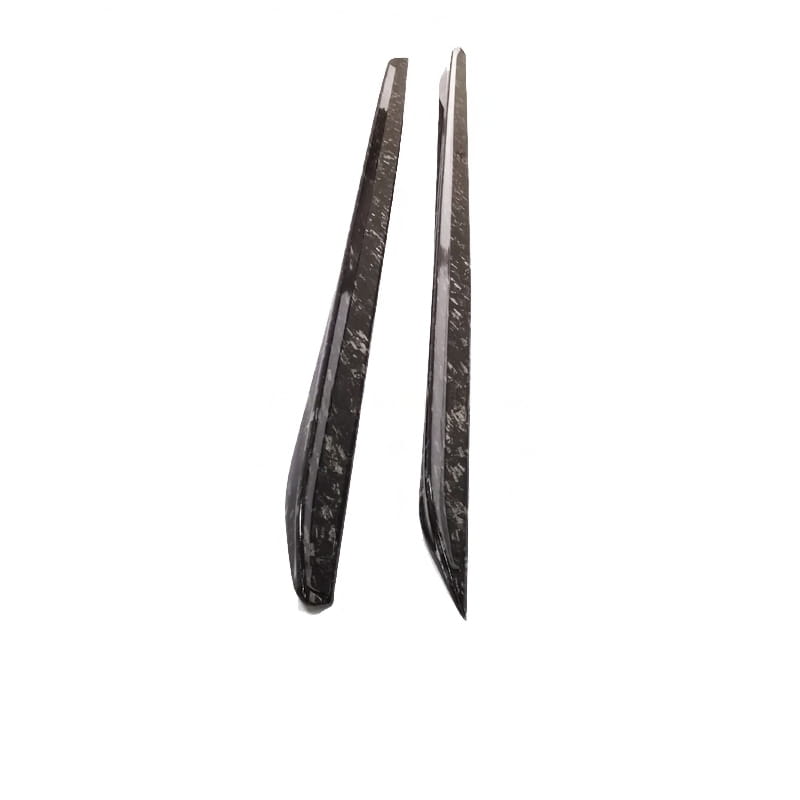 MP Style Gloss Black/Carbon Fiber Side Skirts for G20 / G21 / G28 2019+ BMW 3 Series 330i M340i