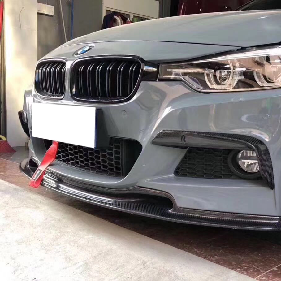 ABS Plastic Gloss Black Double Slat Grille for F30 / F31 / F35 / F32 / F36 / F80 / F82 BMW 3 Series 4 Series M3 M4