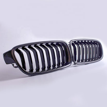Carbon Fiber Single Slat Grille for F30 / F31 / F35 / F32 / F36 / F80 / F82 BMW 3 Series 4 Series M3 M4