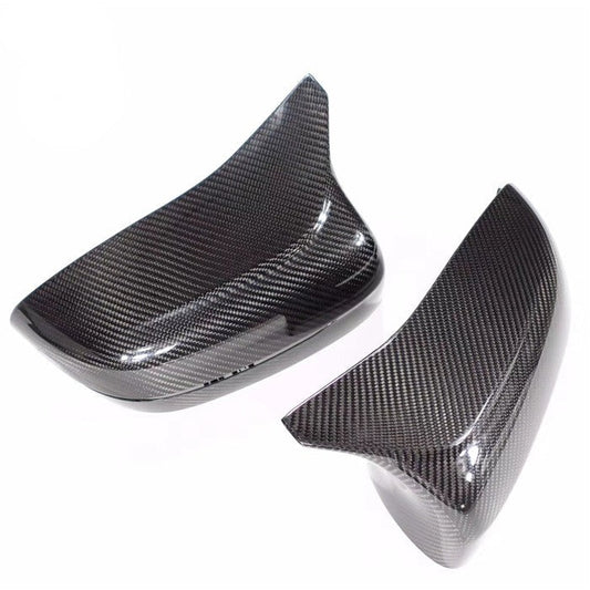 M Style Carbon Fiber Mirror Caps for F90 BMW M5