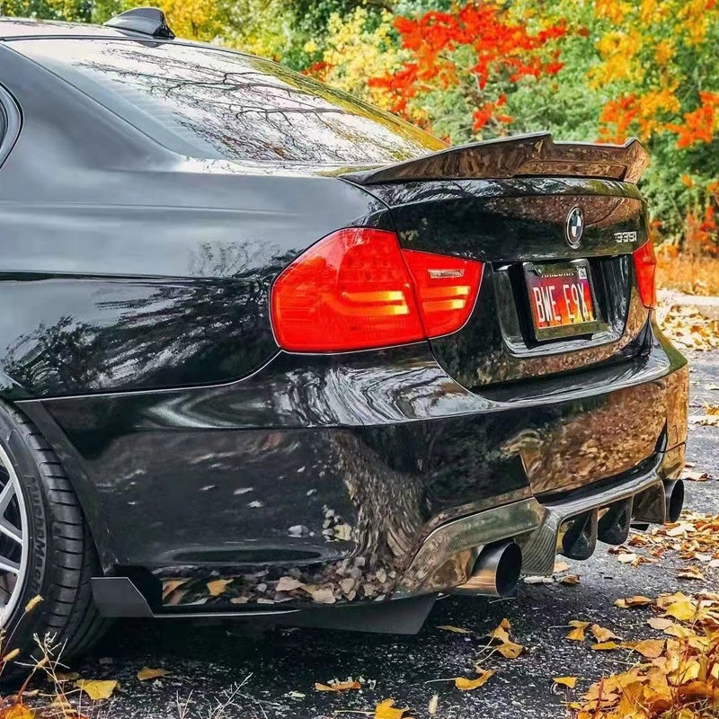 M Tech Carbon Fiber Rear Diffuser for E90 BMW 3 Series