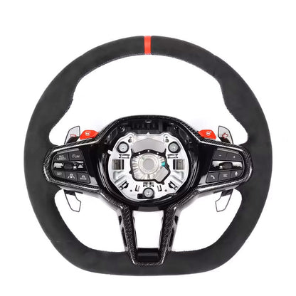 LCI Style Custom Carbon Fiber Steering Wheel for G Chassis (Retrofit All G & F Chassis Models)