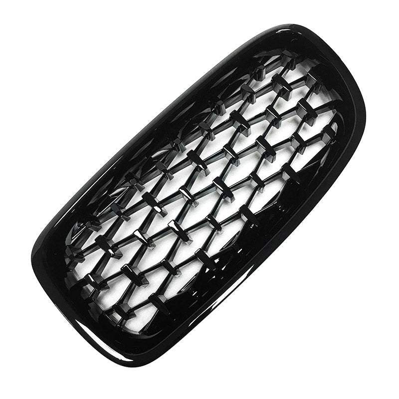 ABS Gloss Black Diamond Style Grille for F30 / F31 / F35 / F32 / F36 / F80 / F82 BMW 3 Series 4 Series M3 M4