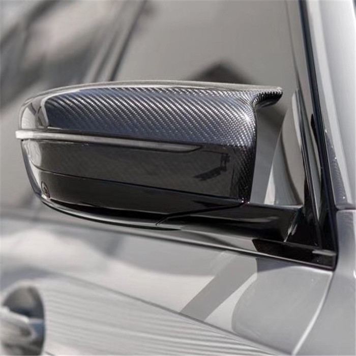 M Style Carbon Fiber Mirror Caps for F90 BMW M5