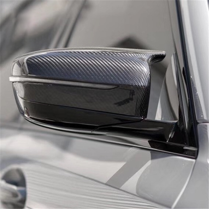 M Style Carbon Fiber Mirror Caps for F90 BMW M5