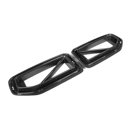 SQ V1/V2/V3 Style Dry Carbon Fiber Front Center Grille For G87 BMW M2 2023+