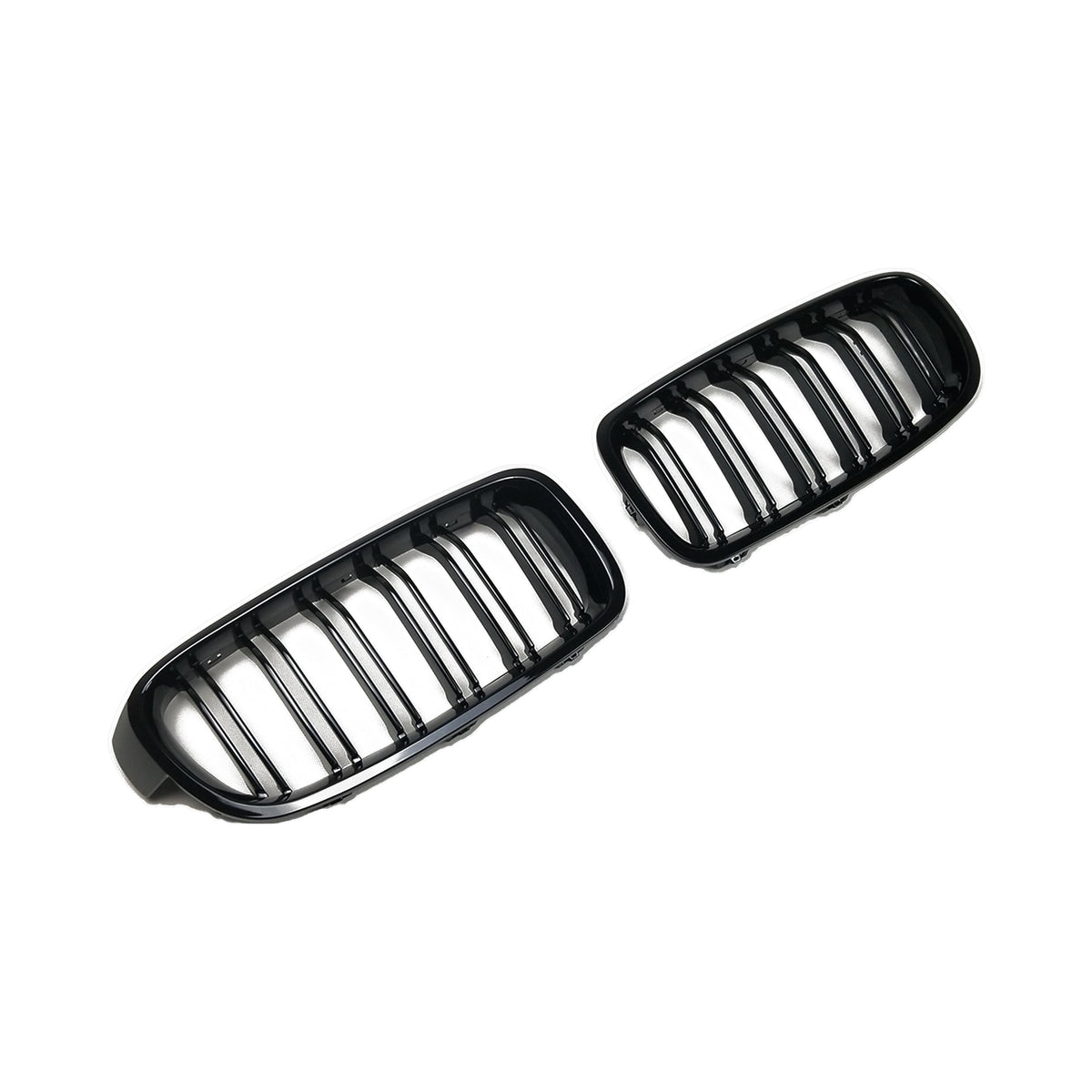 ABS Plastic Gloss Black Double Slat Grille for F30 / F31 / F35 / F32 / F36 / F80 / F82 BMW 3 Series 4 Series M3 M4