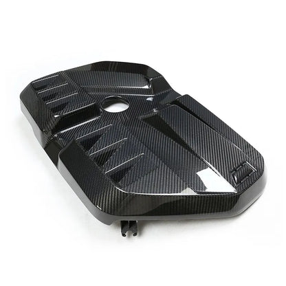 S58 Prepreg Carbon Fiber Engine Cover for G80 / G82 / G87 BMW M2 M3 M4