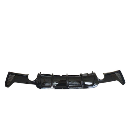 M Performance Carbon Fiber Style ABS Plastic Rear Diffuser for F32 BMW 4 Series