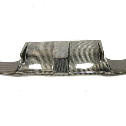 V Style Carbon Fiber Rear Diffuser for F87 BMW M2 with LED Brake Light