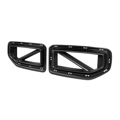SQ V1/V2/V3 Style Dry Carbon Fiber Front Center Grille For G87 BMW M2 2023+