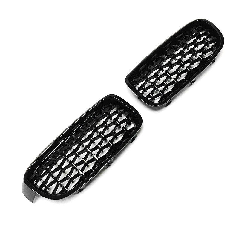 ABS Gloss Black Diamond Style Grille for F30 / F31 / F35 / F32 / F36 / F80 / F82 BMW 3 Series 4 Series M3 M4