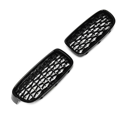 ABS Gloss Black Diamond Style Grille for F30 / F31 / F35 / F32 / F36 / F80 / F82 BMW 3 Series 4 Series M3 M4