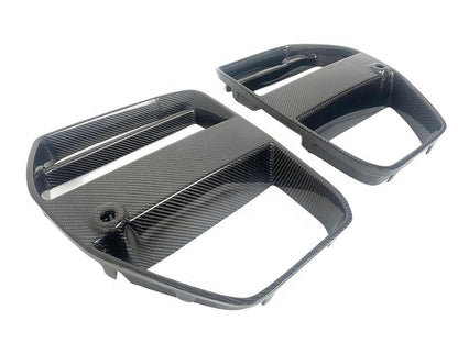 V Style Prepreg Carbon Fiber Front Grille for G80 / G82 / G83 BMW M3 & M4