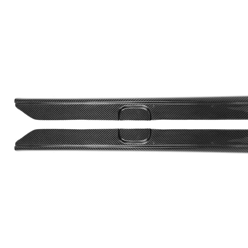 MP Style Gloss Black/Carbon Fiber Side Skirts for F22 / F23 BMW 2 Series