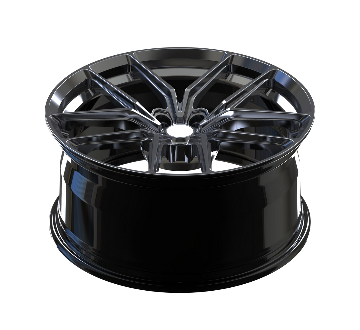 Hyper Black Custom Forged Wheels Available in Any Style Finishes & Specs A Set of 4