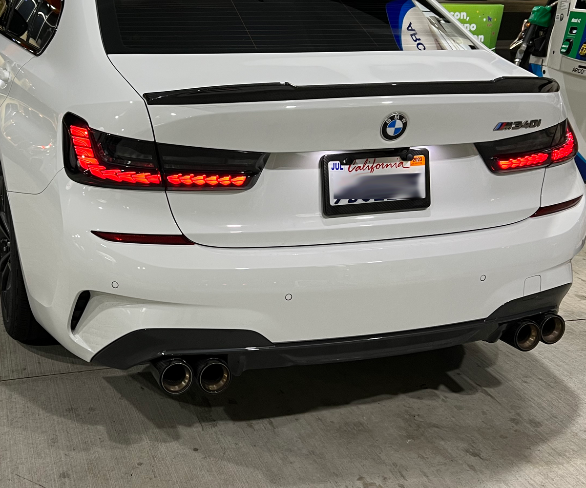 M Performance Quad Exhaust Tips for M240i / M340i / M440i BMW