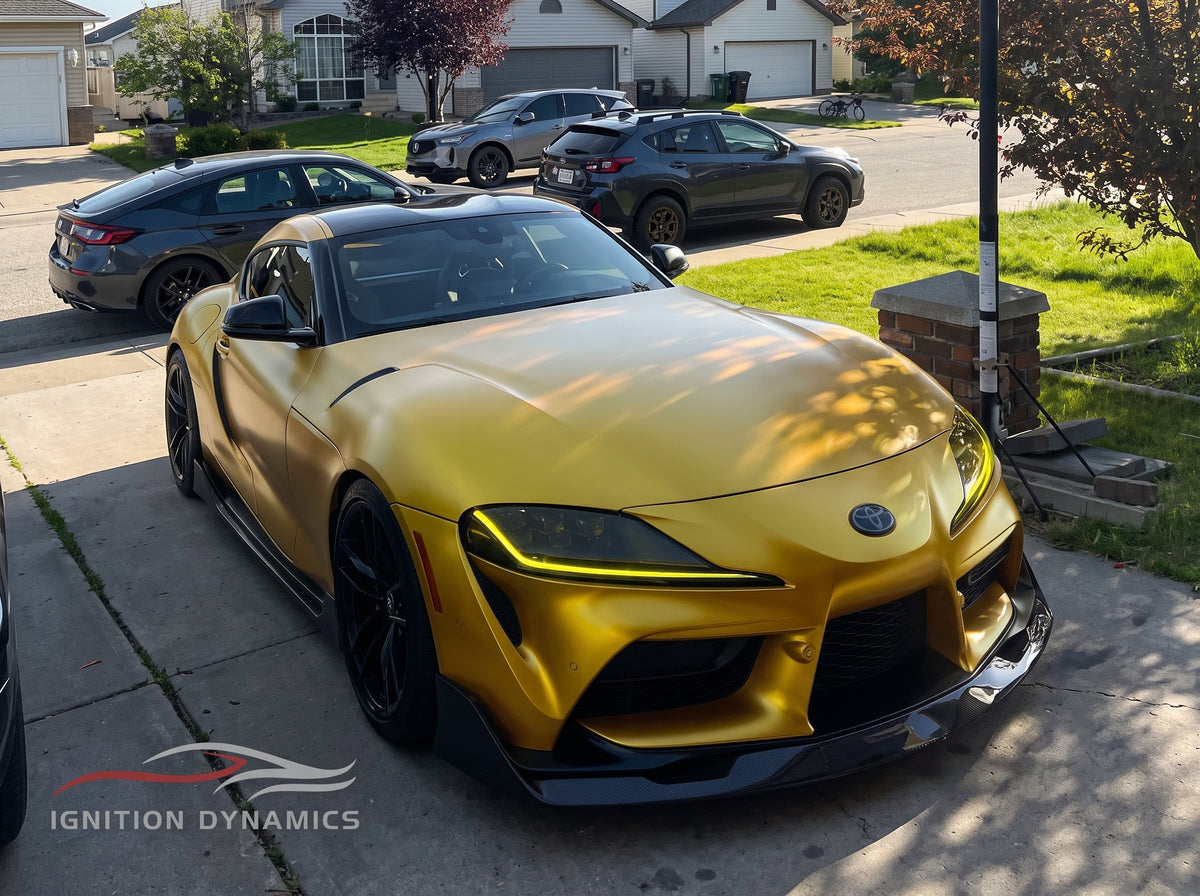 Carbon Fiber Toyota GR Supra A90/A91 AG Style Front Lip