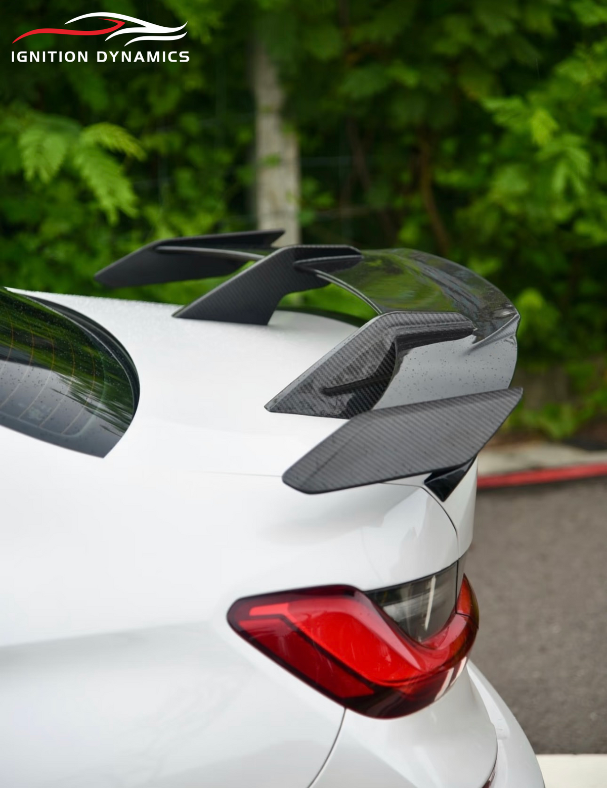 MP Style Prepreg Dry Carbon Fiber Wing Spoiler For G20 / G28 / G80 / G82 BMW 3 / 4 Series