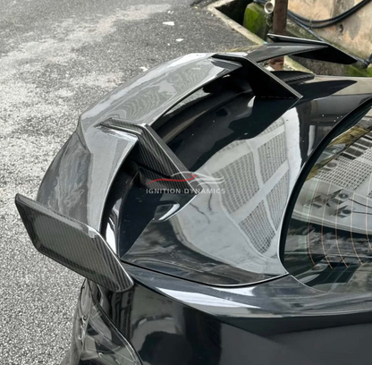 MP Style Prepreg Dry Carbon Fiber Wing Spoiler For G20 / G28 / G80 / G82 BMW 3 / 4 Series