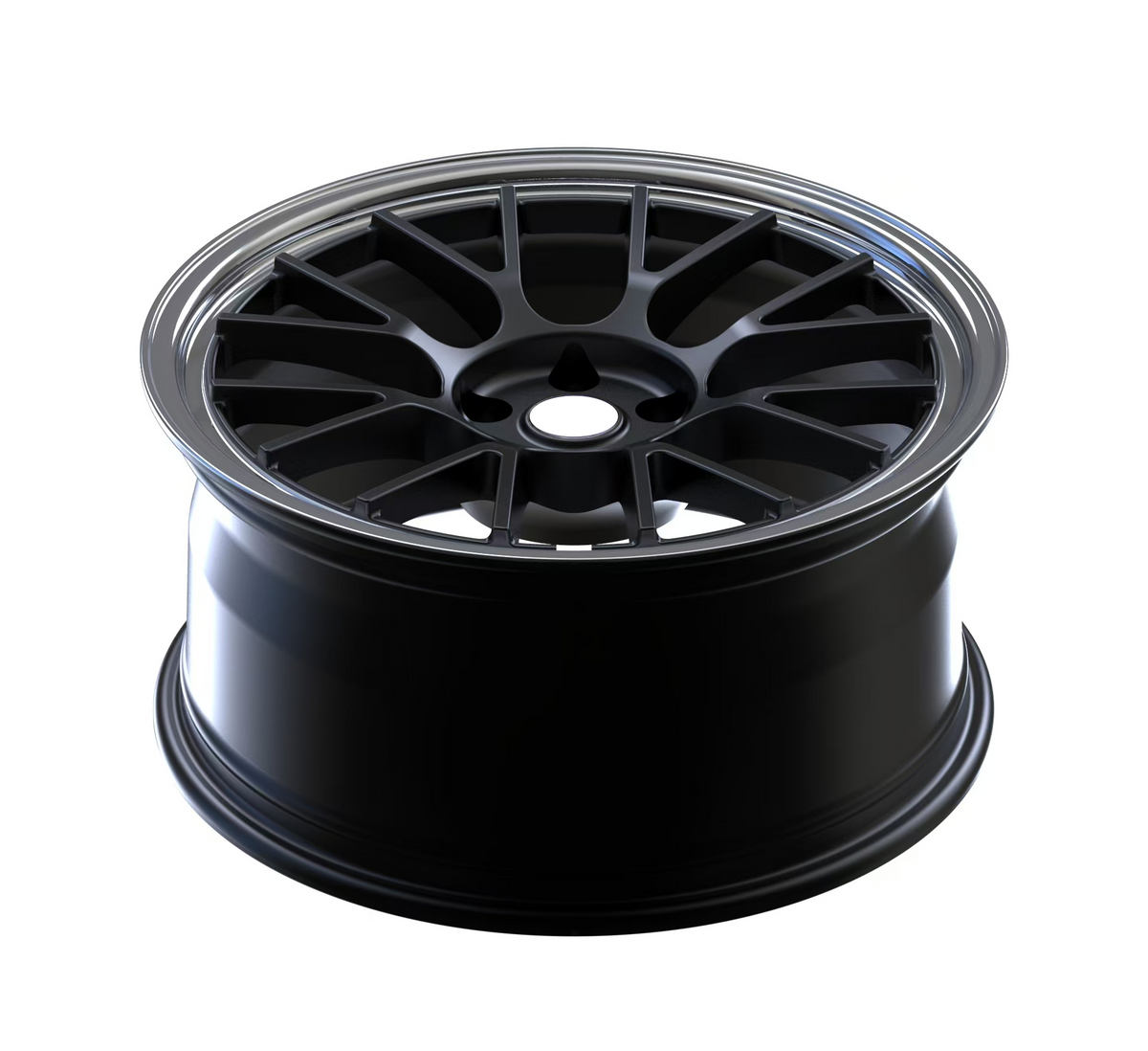 Matte Black Custom Forged Wheels Available in Any Style Finishes & Specs A Set of 4