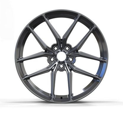 Hyper Black Custom Forged Wheels Available in Any Style Finishes & Specs A Set of 4