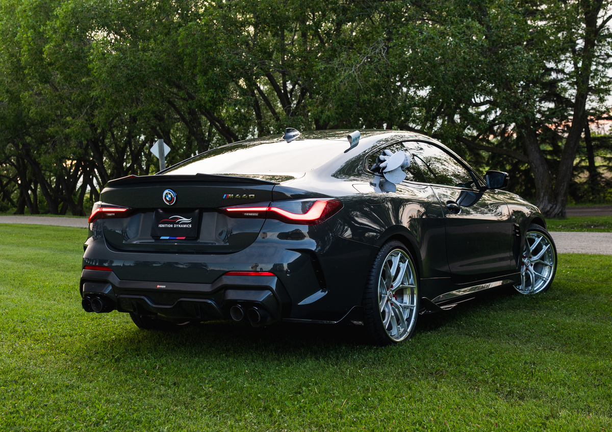 SQ Style Prepreg Dry Carbon Fiber Rear Diffuser for G22 G23 G26 BMW 4 Series