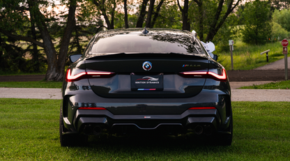 SQ Style Prepreg Dry Carbon Fiber Rear Diffuser for G22 G23 G26 BMW 4 Series