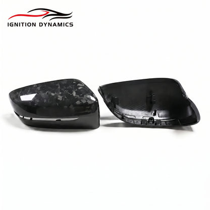 Forged Carbon Fiber OEM Style Mirror Caps for G Chassis