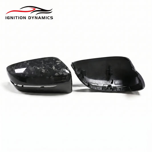 Forged Carbon Fiber OEM Style Mirror Caps for G Chassis