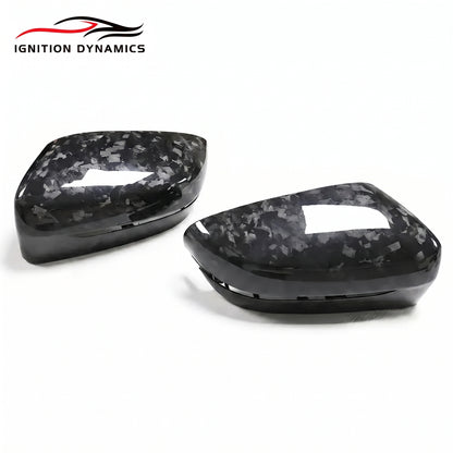 Forged Carbon Fiber OEM Style Mirror Caps for G Chassis