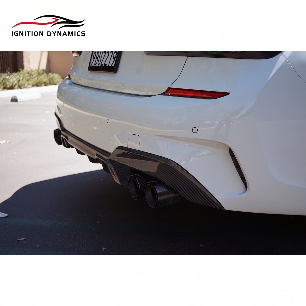TK Style Carbon Fiber Front Lip for G20 BMW 330i M340i 3 Series