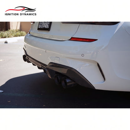 TK Style Carbon Fiber Front Lip for G20 BMW 330i M340i 3 Series