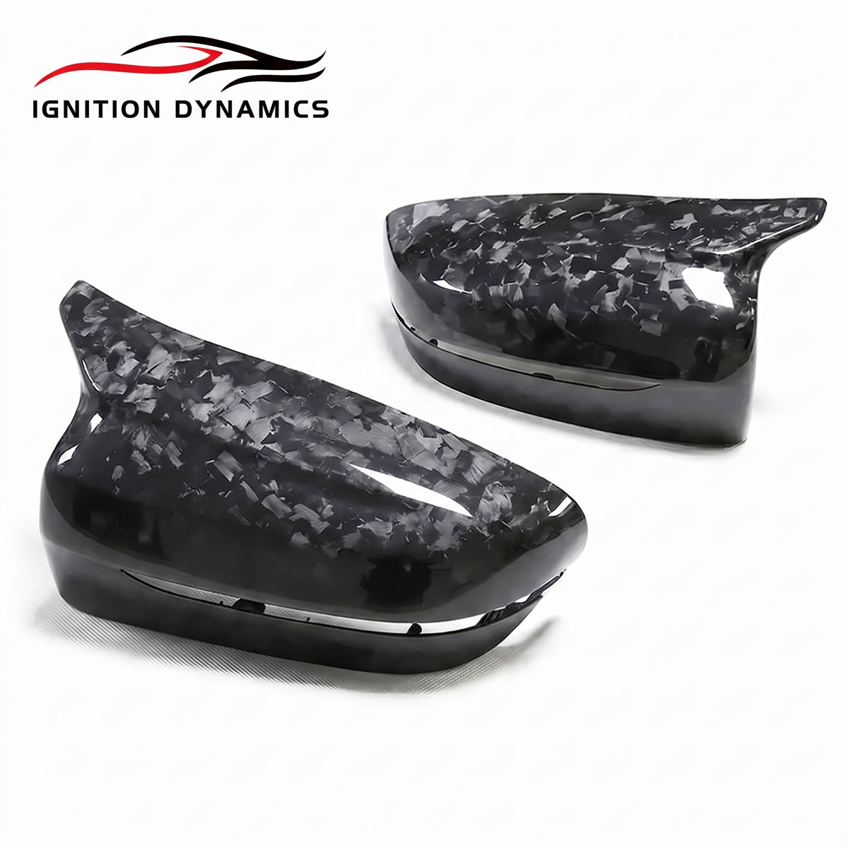 Forged Carbon Fiber M Style Mirror Caps for G Chassis BMW