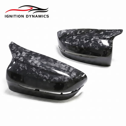 Forged Carbon Fiber M Style Mirror Caps for G Chassis BMW