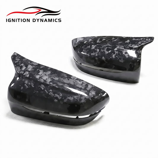 Forged Carbon Fiber M Style Mirror Caps for G Chassis BMW